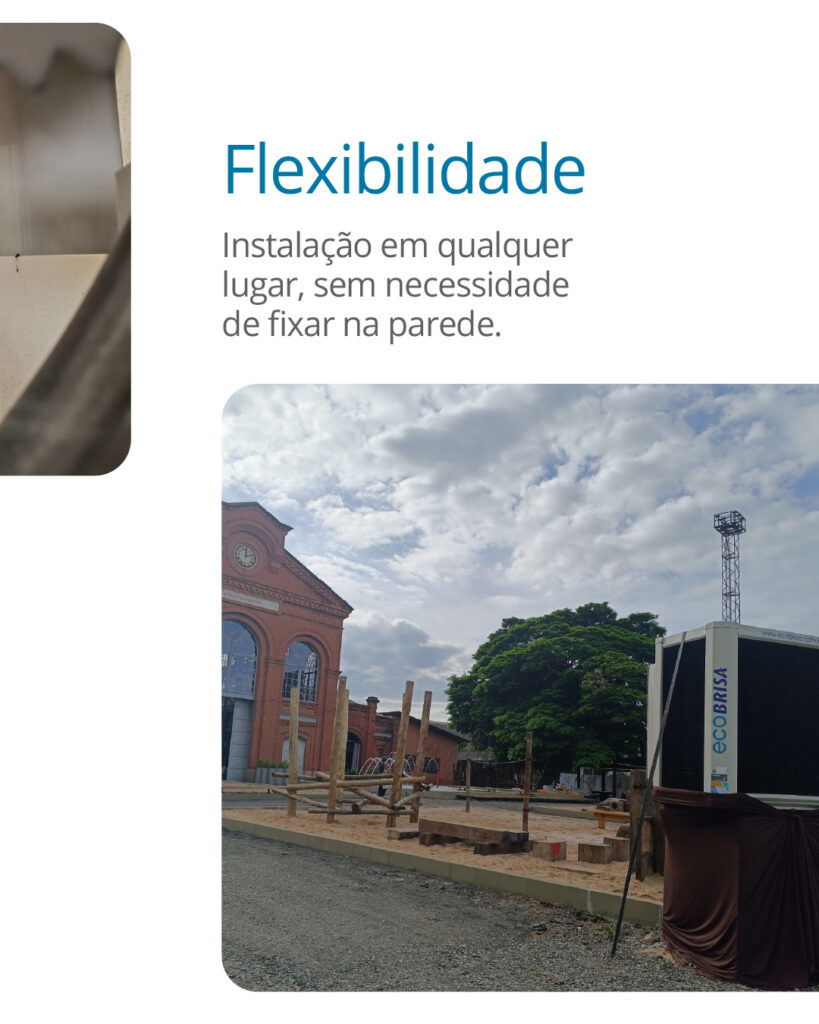 Climatizar o seu espaço não precisa significar investimento alto nem preocupações com manutenção. A locação de climatizadores Ecobrisa é a forma mais prática e inteligente de garantir conforto térmico com economia e eficiência. Fale conosco e descubra o plano ideal para o seu espaço.