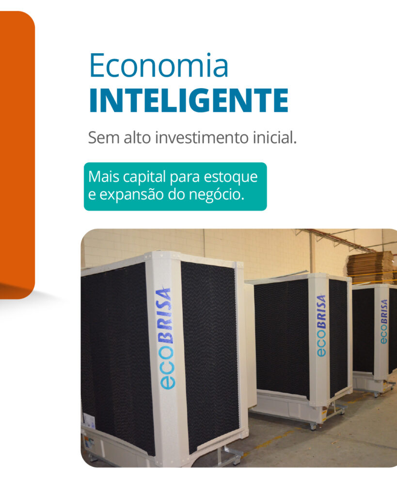 Climatizar o seu espaço não precisa significar investimento alto nem preocupações com manutenção. A locação de climatizadores Ecobrisa é a forma mais prática e inteligente de garantir conforto térmico com economia e eficiência. Fale conosco e descubra o plano ideal para o seu espaço.